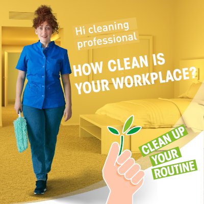 Hi Cleaning professional: How clean is your workplace?
