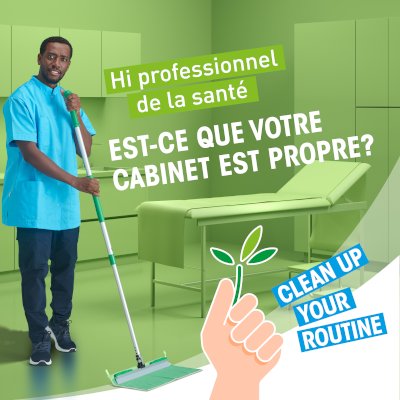 Hi professionnel de la santé, est-ce que votre cabinet est propre?