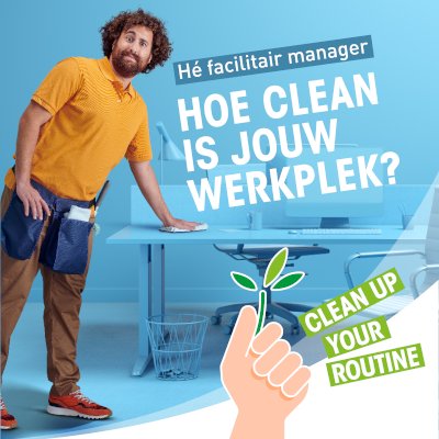 Hé facilitair manager, hoe clean is jouw werkplek?
