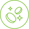 green circle with thumbs up logo