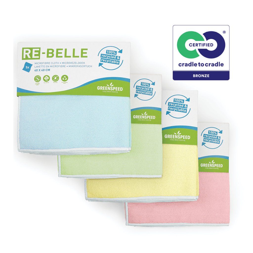 Re-belle: De 100% circulaire microvezeldoek die rebelleert tegen afval