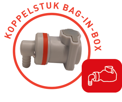 koppelstuk Bag-In-Box