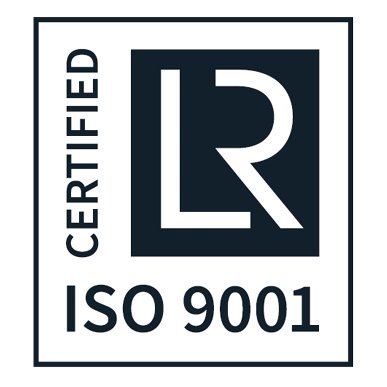 ISO 9001 certified logo