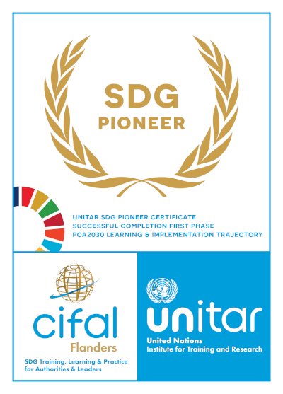 Logo Sustainable Development Goals Pioneer