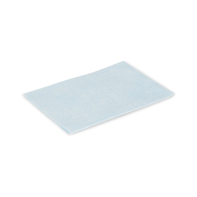 Disposable Microfibre Cloth - 25 x 33 cm - blue - 50 pack