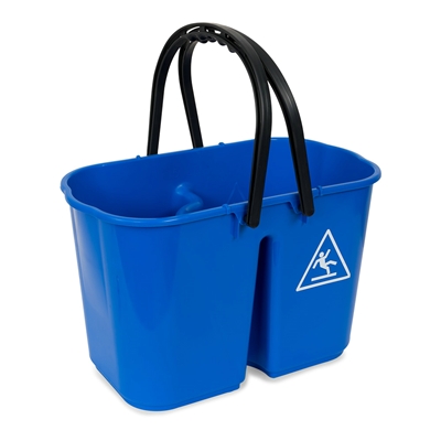 Multiple Compartment Bucket 2-compartment bucket without wringer :: Greenspeed :: Clean up your routine