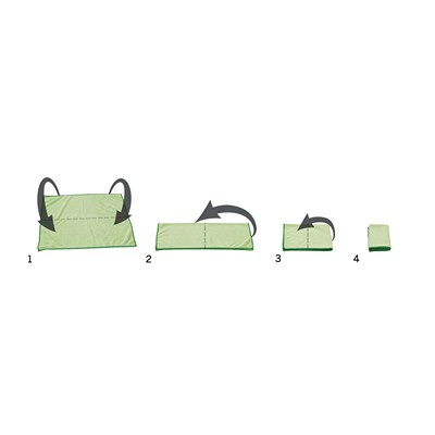 GS Orig. 40x40cm GREEN 10pcs